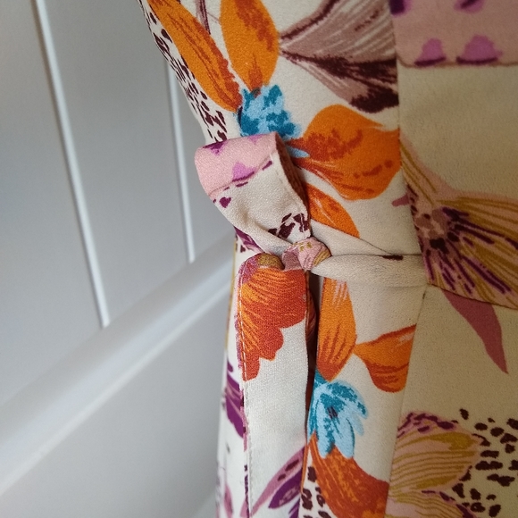 Mi Ami Floral Wrap High Low Dress - Picture 6 of 16